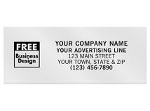 Rect 2 1/2 x 1 Paper Label