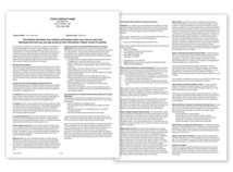 Notice of Privacy Practices HIPAA Form, Padded, Personalized