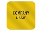 Square Corner 1/2 x 1/2 Paper Label