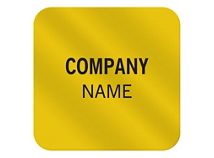 Square Corner 1/2 x 1/2 Paper Label