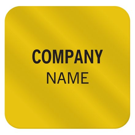 Square Corner 1/2 x 1/2 Paper Label