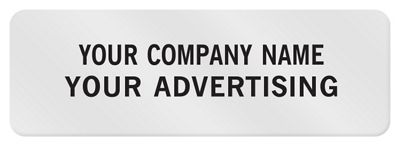 SQ Corner 1 1/2 x 1/2 Paper Label PS003