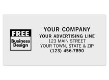 Square Corner 4 x 2 Paper Label