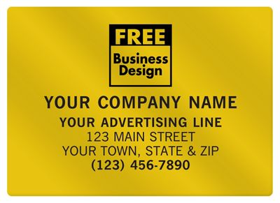 SQ Corner 3 1/2 x 2 1/2 Paper Label PS036