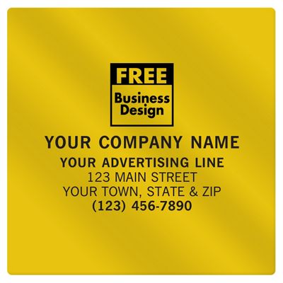 SQ Corner 3 1/2 x 3 1/2 Paper Label