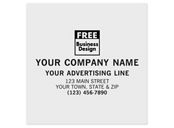 Square Corner 4 x 4 Paper Label