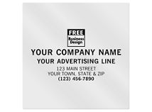 Square Corner 5 x 5 Paper Label