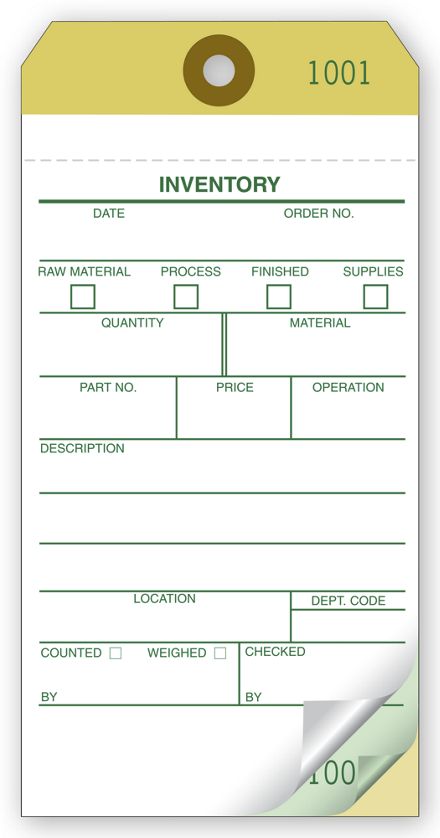 Inventory Tags