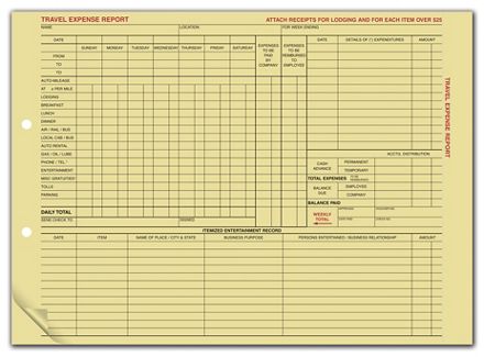 Travel Expense Report