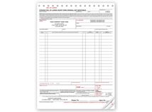 Large Format Carbonless Bills of Lading
