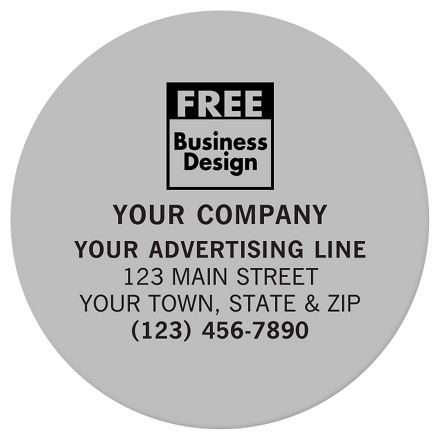 Circle 1 3/4 Polyester Label
