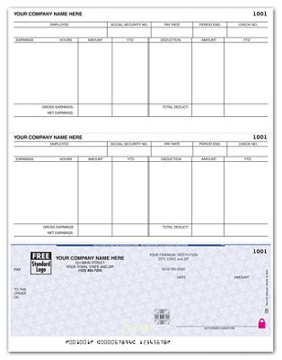 High Security Laser Bottom Check - 22 Security Features