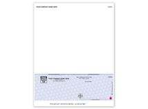 High Security Laser Btm P/R Check 7.5 Voucher