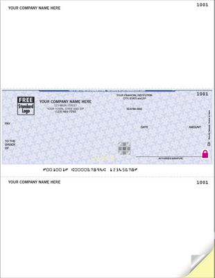 High Security Laser Middle Check - 22 Security Features SDLM118