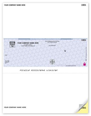 High Security Laser Middle Check - 22 Security Features SDLM140