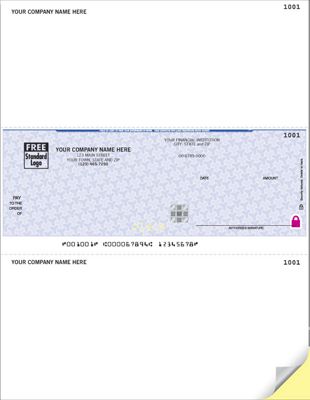 High Security Laser Middle Check - 22 Security Features SDLM172