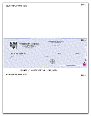 High Security Laser Middle Check - 22 Security Features SDLM174