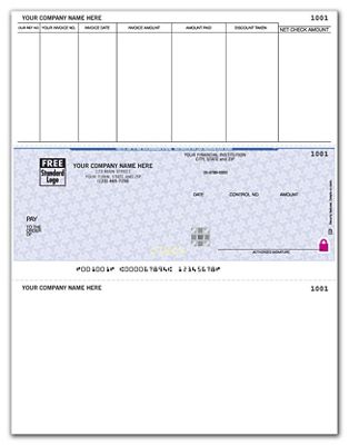 High Security Laser Middle Check - 22 Security Features