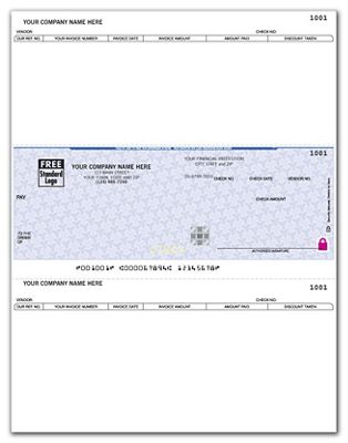 High Security Laser Middle Check - 22 Security Features SDLM228