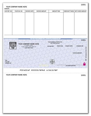 High Security Laser Middle Check - 22 Security Features SDLM279