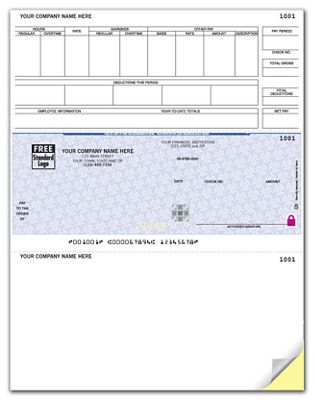 High Security Laser Middle Check - 22 Security Features