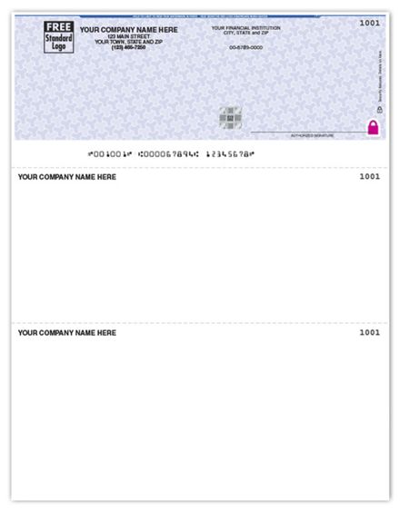 High Security Laser Top Check