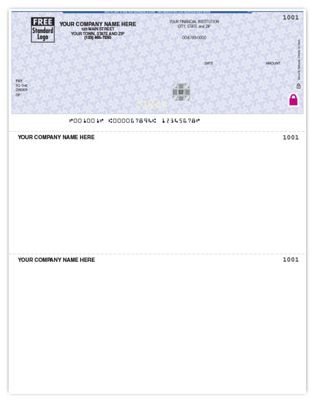 High Security Laser Top Check - 22 Security Features