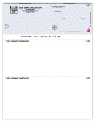 High Security Laser Top Check - 22 Security Features SDLT147