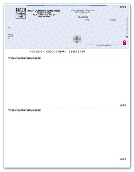 High Security Laser Top Check