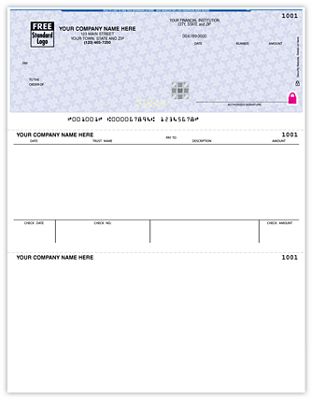 High Security Laser Top Check - 22 Security Features SDLT228