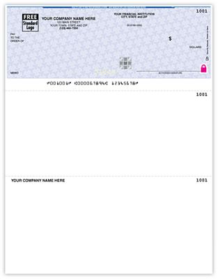 High Security Laser Top Check - 22 Security Features SDNL200