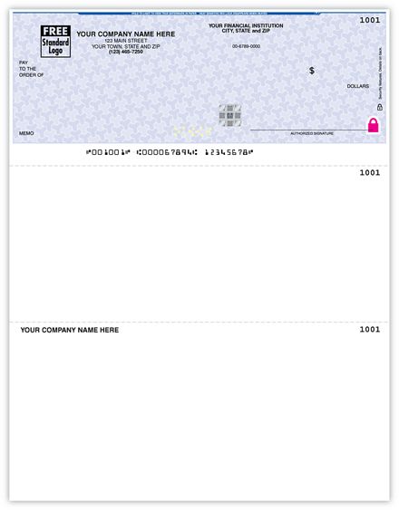 High Security Laser Top Check