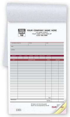 Sales Books - Large Spectra SP111