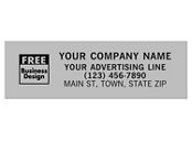 Rect-2 3/4 x 7/8 Poly Label