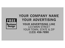 Rect 3 1/2 x 1 7/8 Polyester Label