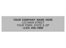 Rect- 2 x 1/2 Poly Label