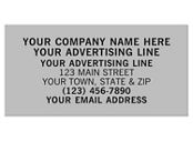 Rectangle 2 x 1 Poly Label