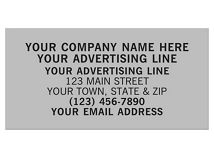 Rectangle 2 x 1 Poly Label