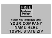 Rect 2 1/2x1 1/2 Poly Label