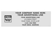 Rect 3 1/4 x 1 Poly Label
