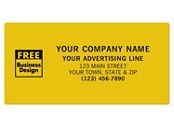 SQ Corner 5x2 1/2 Poly Label