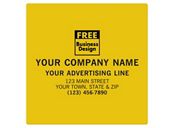 SQ Corner 4 x 4 Poly Label