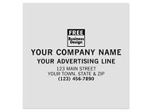 SQ Corner 5 x 5 Poly Label