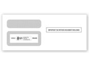 1099 Double-Window Envelope, Self-Seal - 25/pk