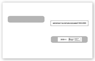 Laser W-2 Double-Window Envelope TF31311