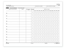 Laser 1095B ACA IRS Copy Continuation Sheet