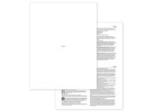 Blank ACA Form 1095 w/Backer - 50 sheets/pk