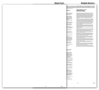 1099-Blank with Multiple Backers