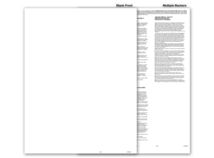 1099-BLANK with Multiple Backers - 50 sheets/pk