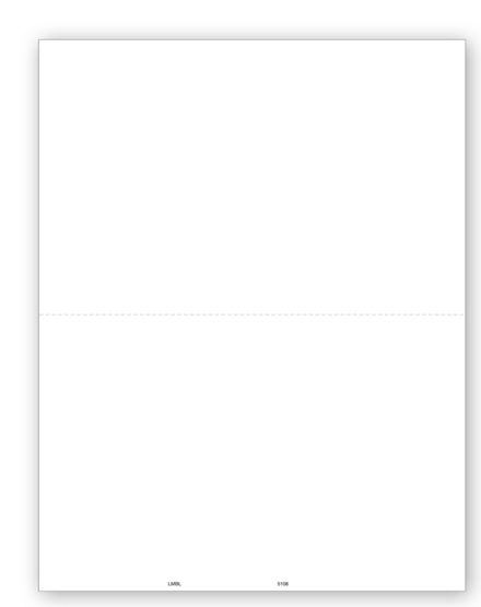 2-Up Blank 1099 MISC Income with Backer - 25 Sheets/pk